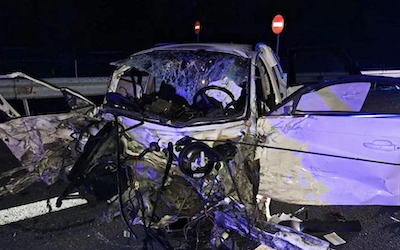 Mujer embarazada muere en accidente