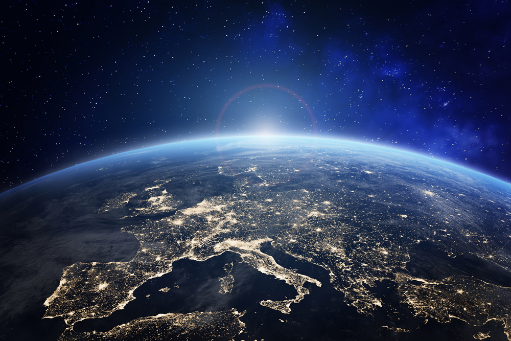 Imaginando cómo se vería la Tierra desde el espacio dentro de 1.000 años