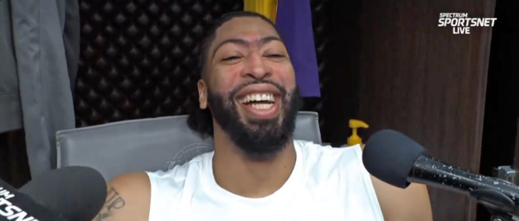 Anthony Davis se rió de cómo los Lakers finalmente ganaron un juego de LeBron Milestone para el debut de Bronny