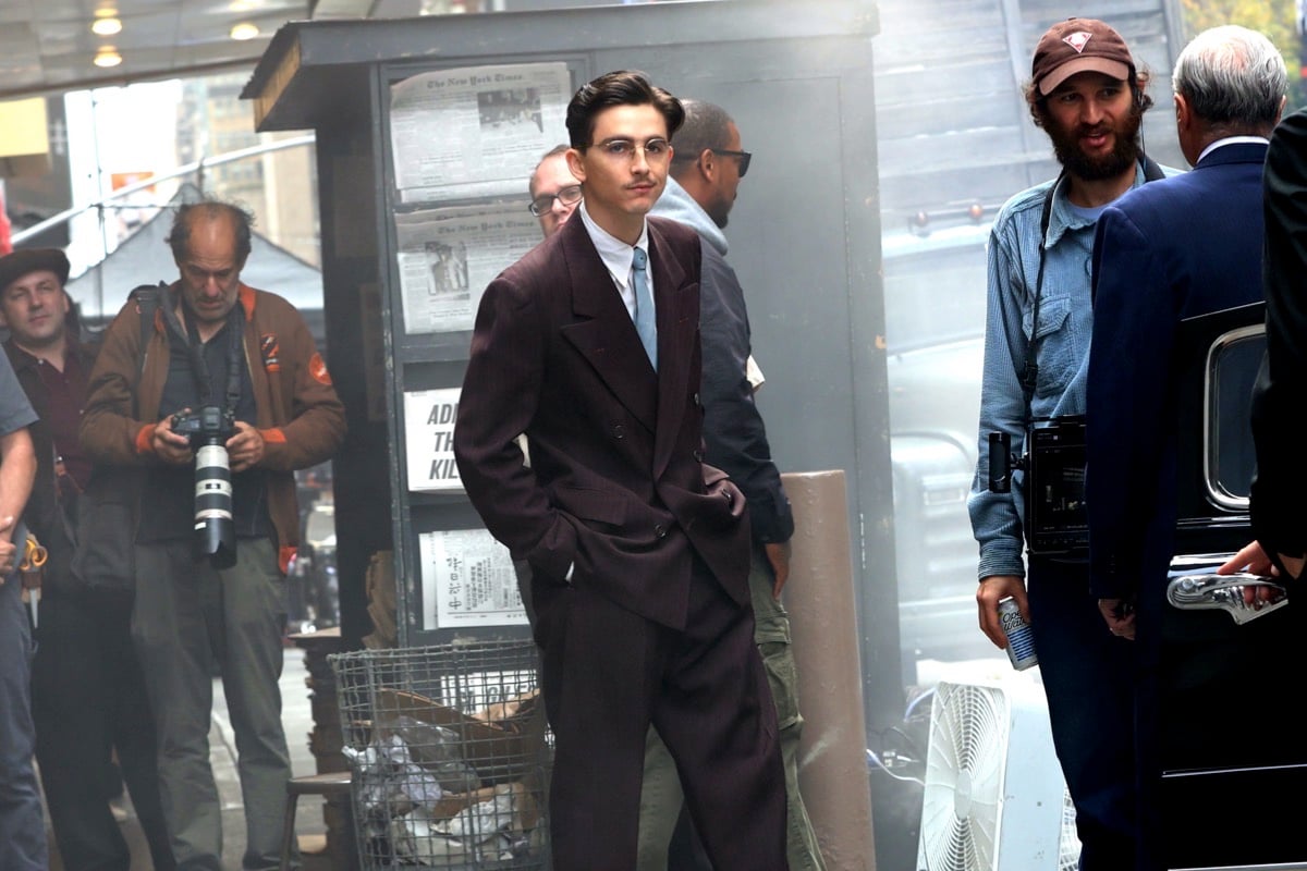 Instantáneas de celebridades: Timothée Chalamet, Sam Smith, Andrew Garfield y más