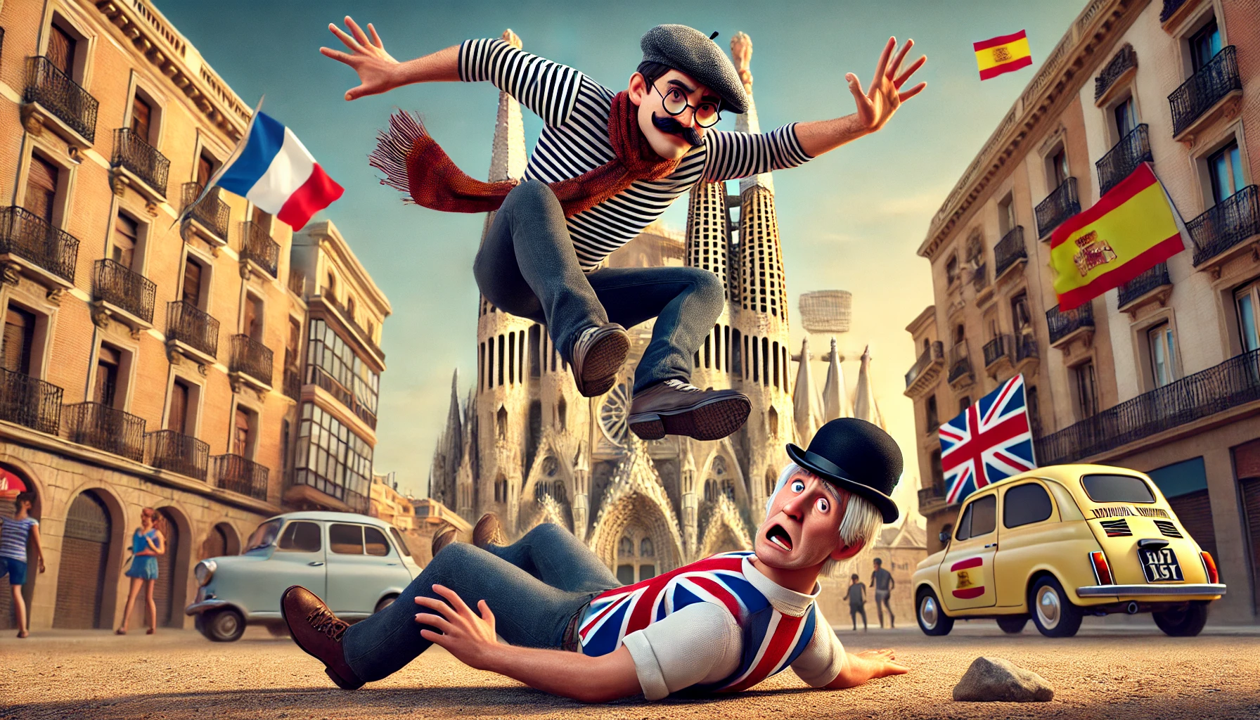 Los franceses superan a los británicos y se convierten en el mayor grupo turístico extranjero en España, pero son los que menos gastan, según muestran nuevas cifras