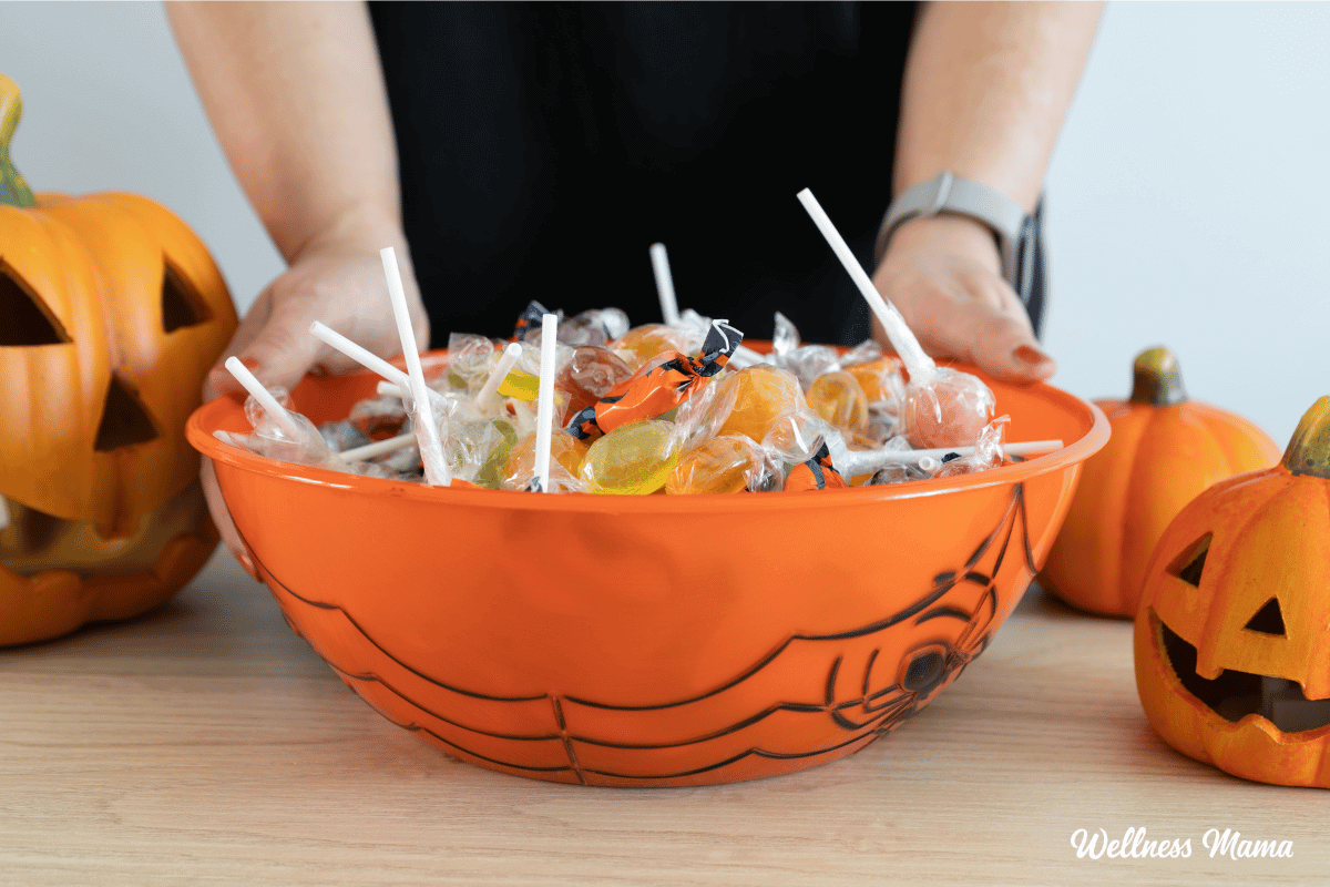 Dulces saludables para truco o trato de Halloween