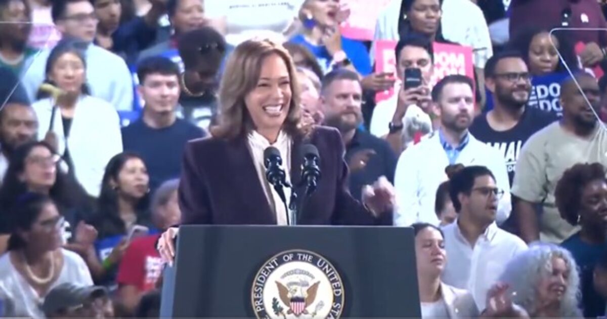 LA ALEGRÍA SE HA IDO: Kamala Harris interrumpió EN SU PROPIO RALLY en Houston mientras su campaña cae en picada (VIDEO) | El experto en puerta de enlace