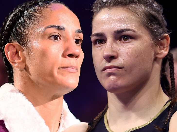 Amanda Serrano vuelve a caminar Declara que Katie Taylor fue salvada dándole un cabezazo ilegalmente