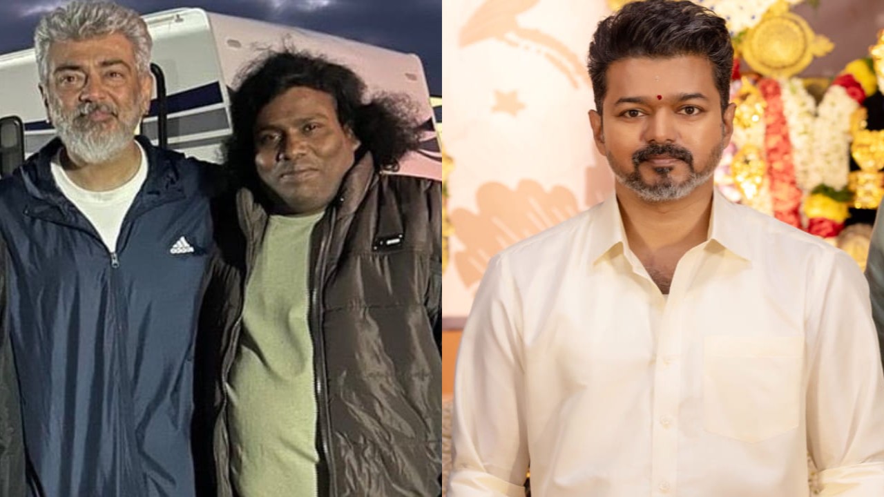 Vijay estrena nueva apariencia para Thalapathy 69, Ajith Kumar y Yogi Babu capturados en el momento BTS de los sets de Good Bad Ugly; ver aquí