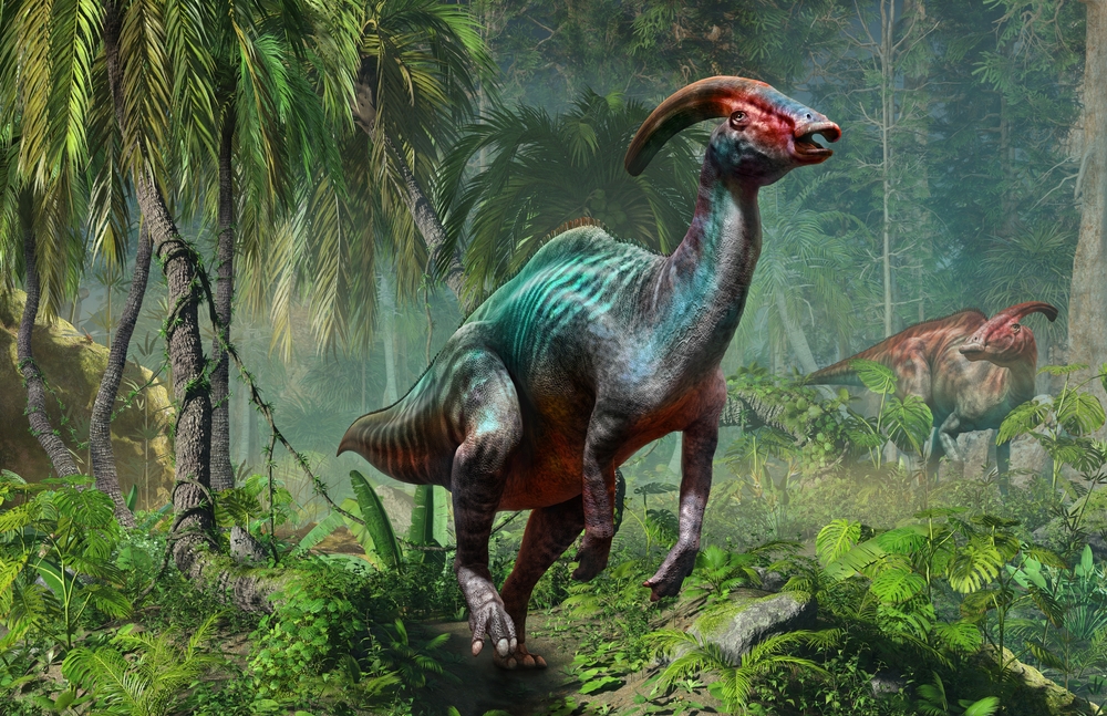 El grito de este dinosaurio podría haber sonado como una trompeta enorme