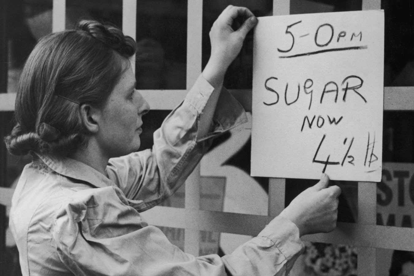 El racionamiento del azúcar durante la guerra mejoró la salud de los británicos concebidos en la década de 1940