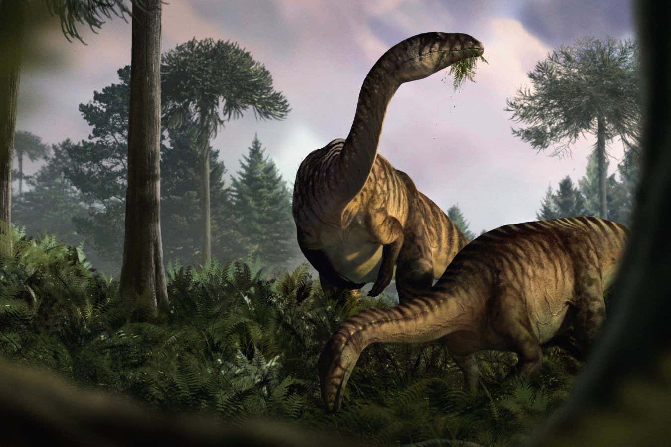 Los excrementos fosilizados cuentan la historia del ascenso al poder de los dinosaurios