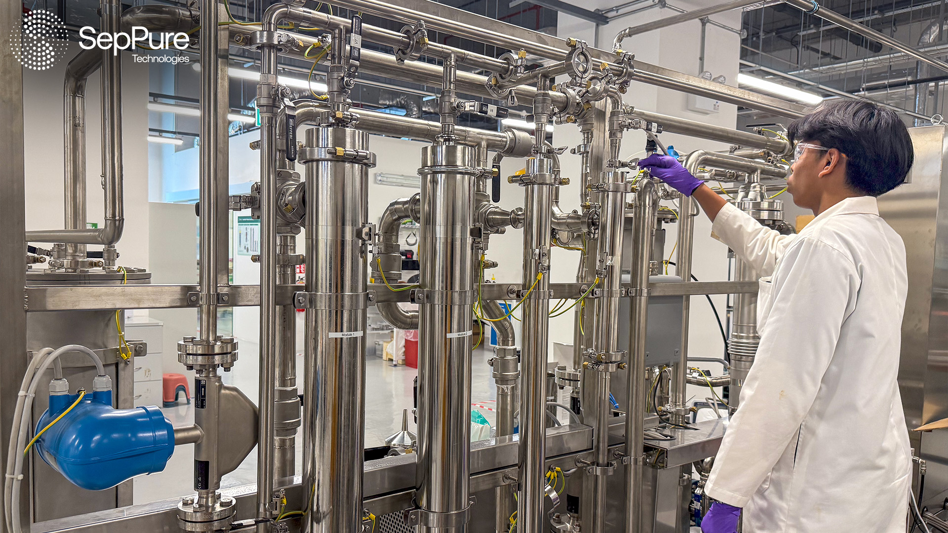 SepPure reduce emisiones y costos con tecnología de recuperación de solventes