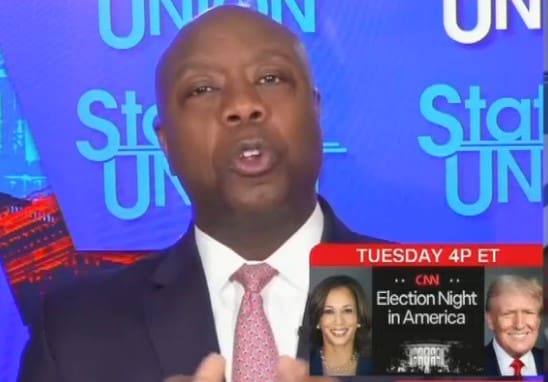 Tim Scott revela el plan al negarse a decir que Trump no debería declarar la victoria antes de tiempo