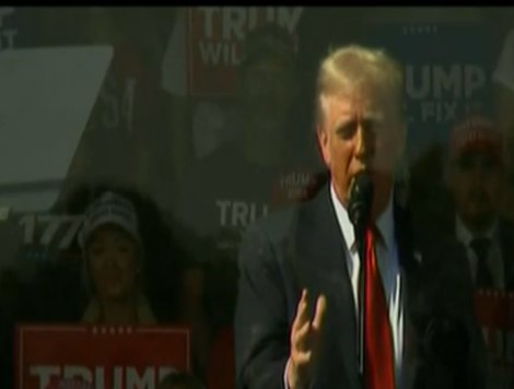 Días antes de las elecciones, Trump se derrumba porque no se postula contra Biden