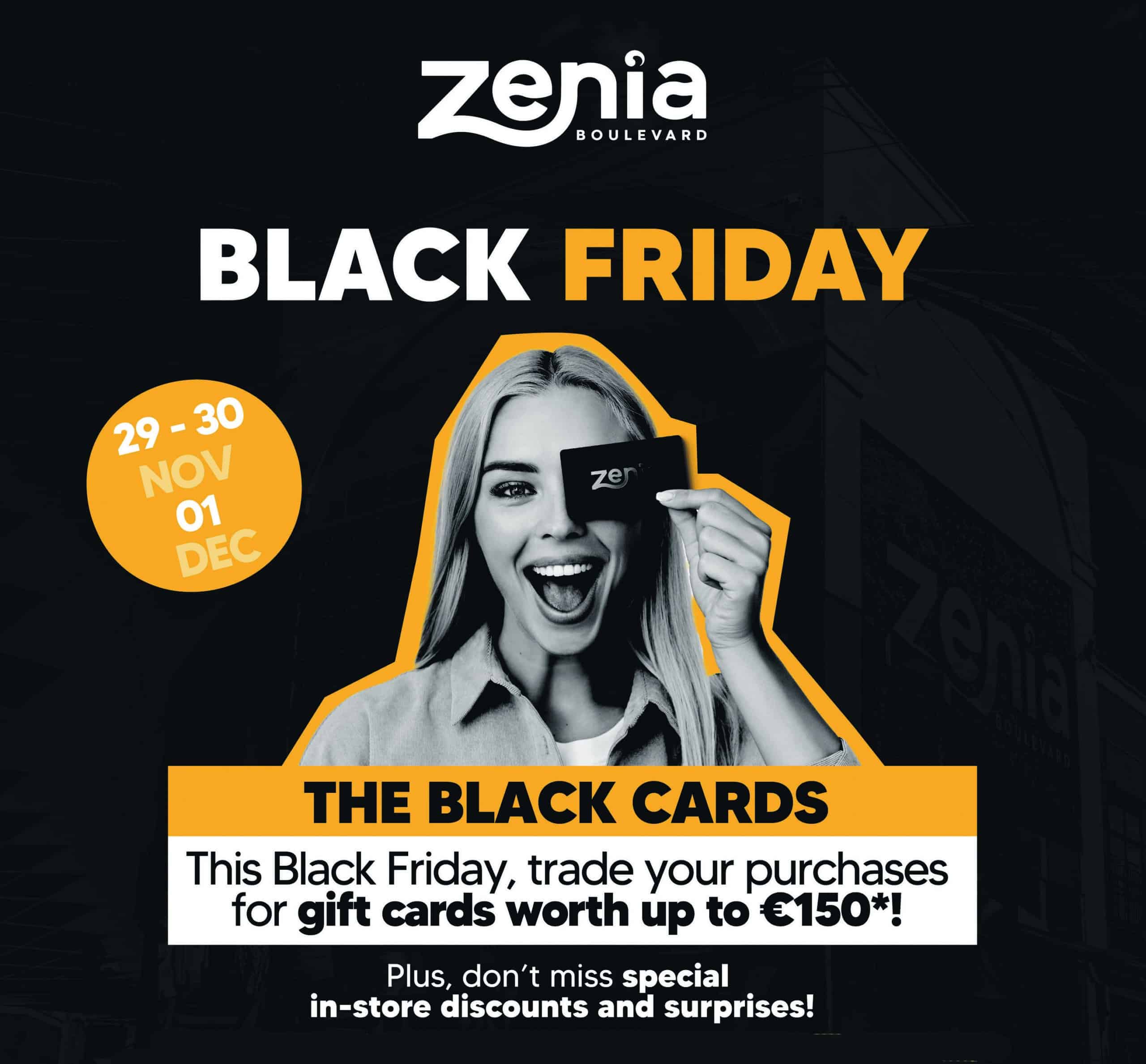 Zenia Boulevard ilumina noviembre con eventos navideños y promociones del Black Friday
