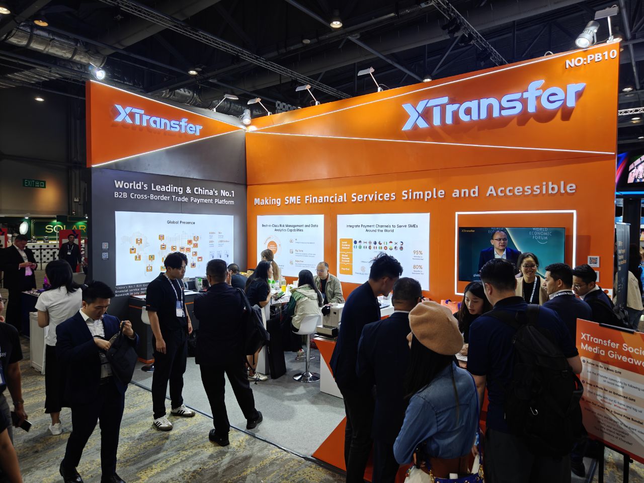 XTransfer recibe gran atención en la Semana FinTech de Hong Kong 2024