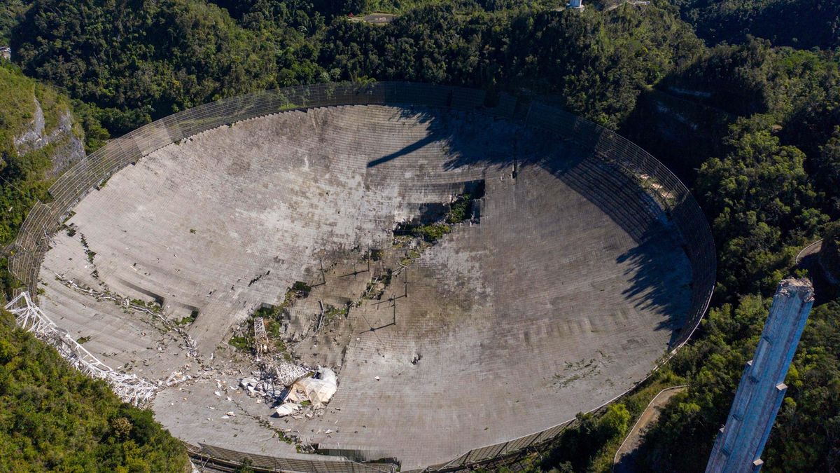 4 años después del colapso del gigante Observatorio de Arecibo, finalmente sabemos qué pasó
