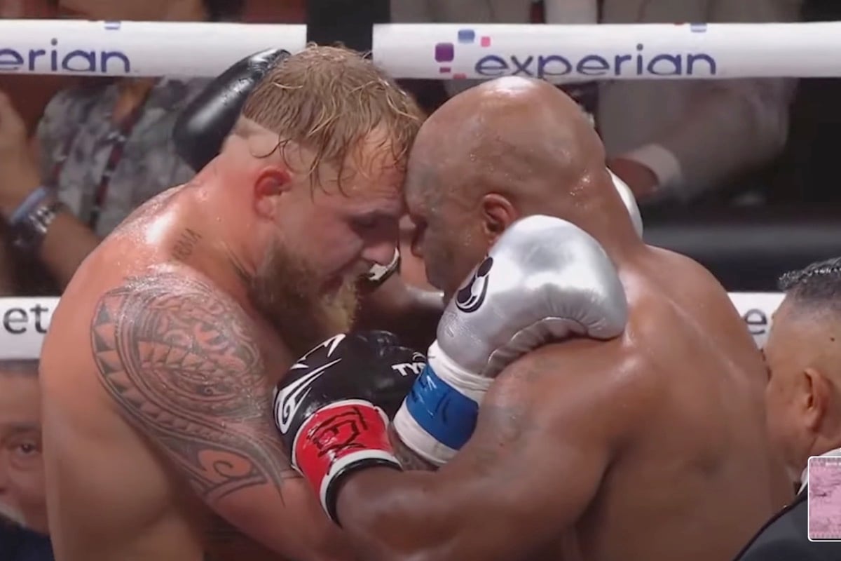 La pelea de Mike Tyson y Jake Paul en Netflix fue una gran broma