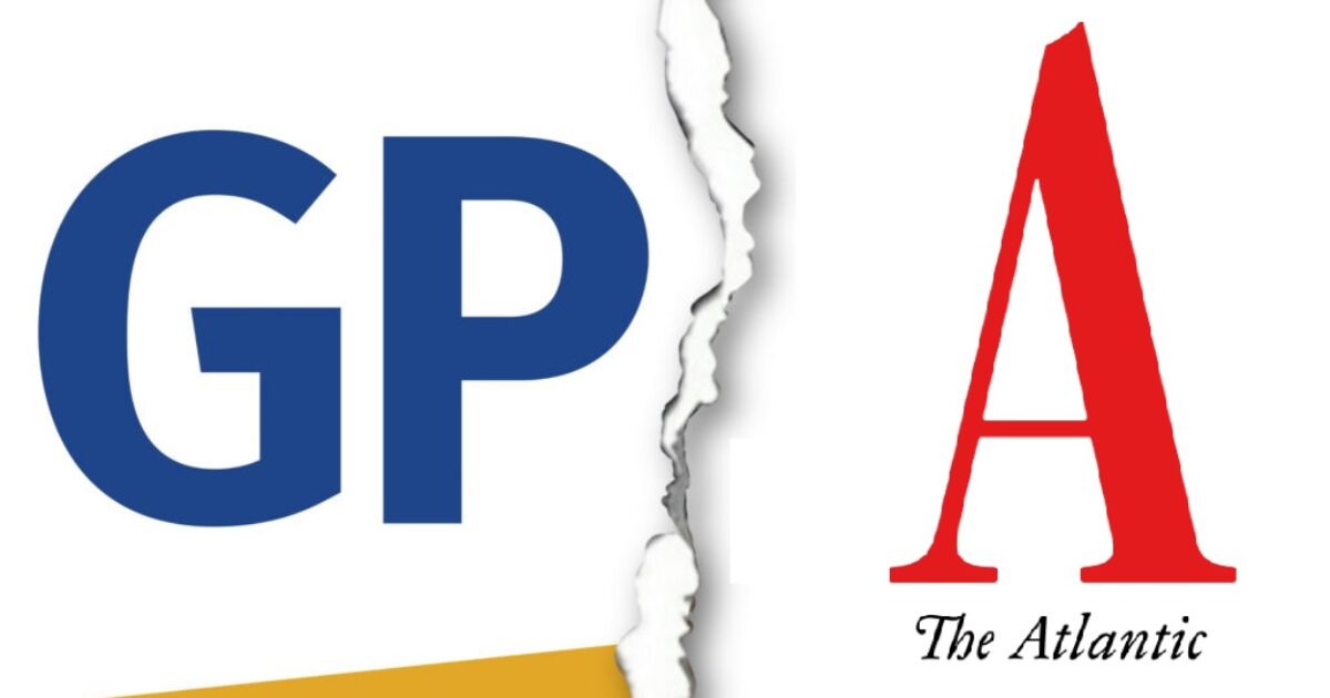 Recién salidos de su repugnante difamación nazi sobre Trump: The Atlantic ataca al experto de Gateway utilizando un grupo de censura financiado por Biden en un intento enfermizo de vincular a TGP con una posible violencia política | El experto en puerta de enlace