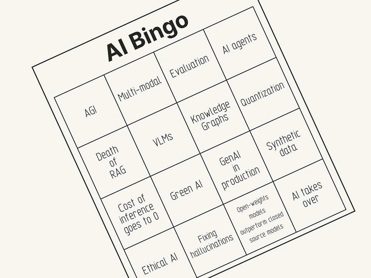 Resumen de 2024: en qué acerté, en qué me equivoqué y predicciones más audaces para 2025 | de Leonie Monigatti | diciembre de 2024