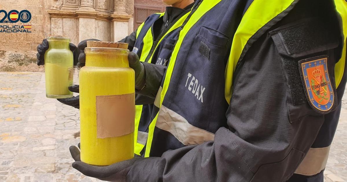 La policía retira sustancia potencialmente explosiva en Mallorca