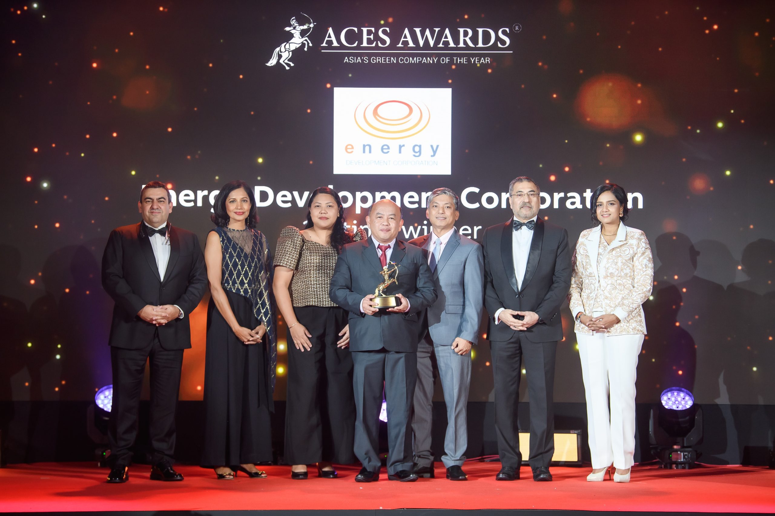 Energy Development Corporation nombrada empresa ecológica del año en los premios ACES 2024