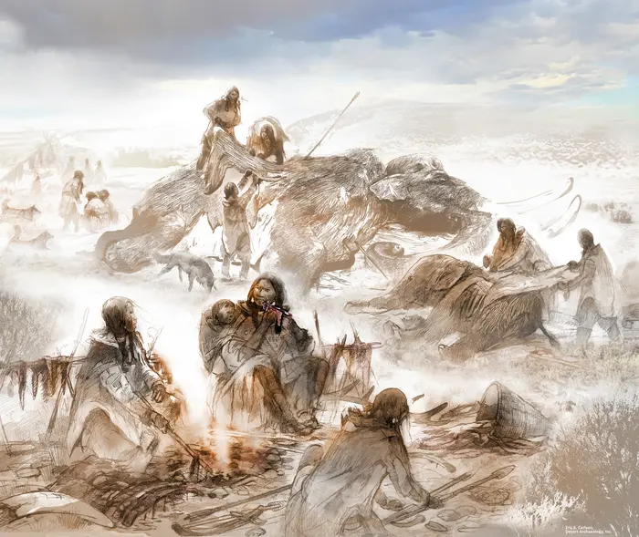 Los antiguos americanos preferían la ‘dieta paleo’ y comían principalmente mamuts