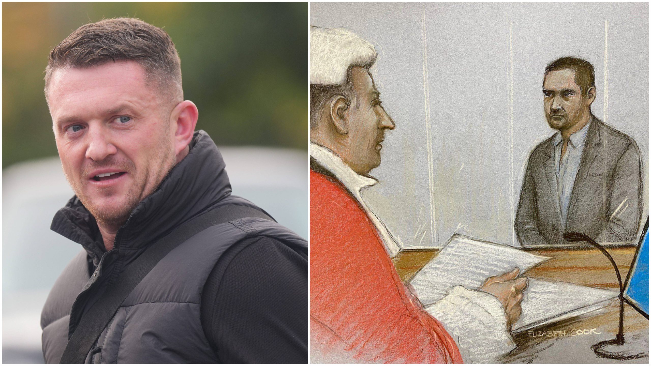 Un tribunal del Reino Unido condena a Tommy Robinson a pagar 50.000 libras esterlinas tras ser encarcelado por una película difamatoria sobre un refugiado sirio