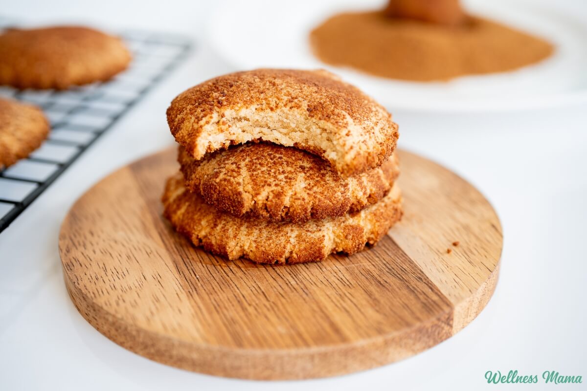 Receta masticable de Snickerdoodle (sin cereales y paleo)