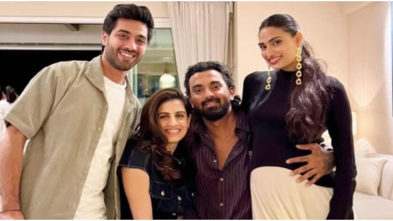 El brillo de embarazo de Mamá Athiya Shetty es imperdible, ya que se encuentra cerca del esposo KL Rahul durante su última salida con amigos; Ver foto viral
