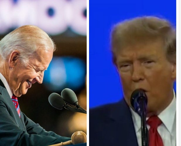 Trump hace un ataque, pero aún no se ha dado cuenta de que Biden lo superó