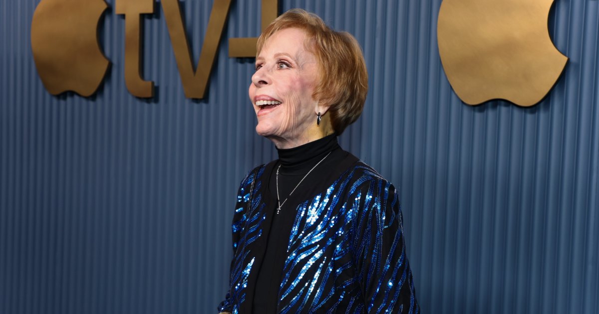 Carol Burnett está ‘contenta’ y ‘tan inteligente como siempre’ a los 91 años (EXCL)