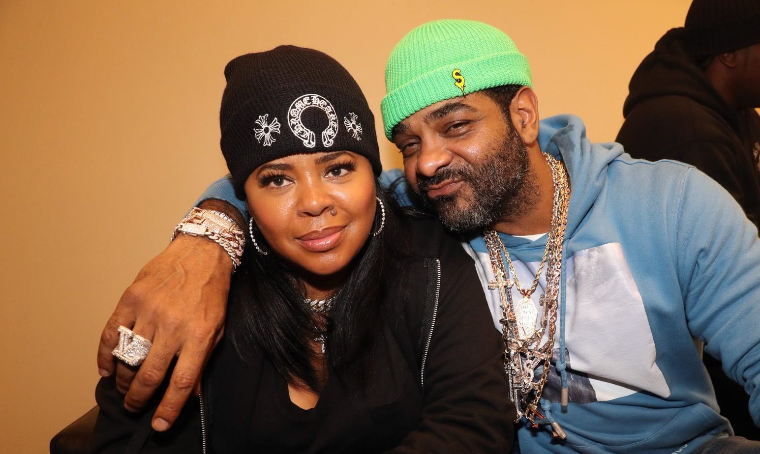 Jim Jones se ilumina al describir su encuentro con Chrissy Lampkin