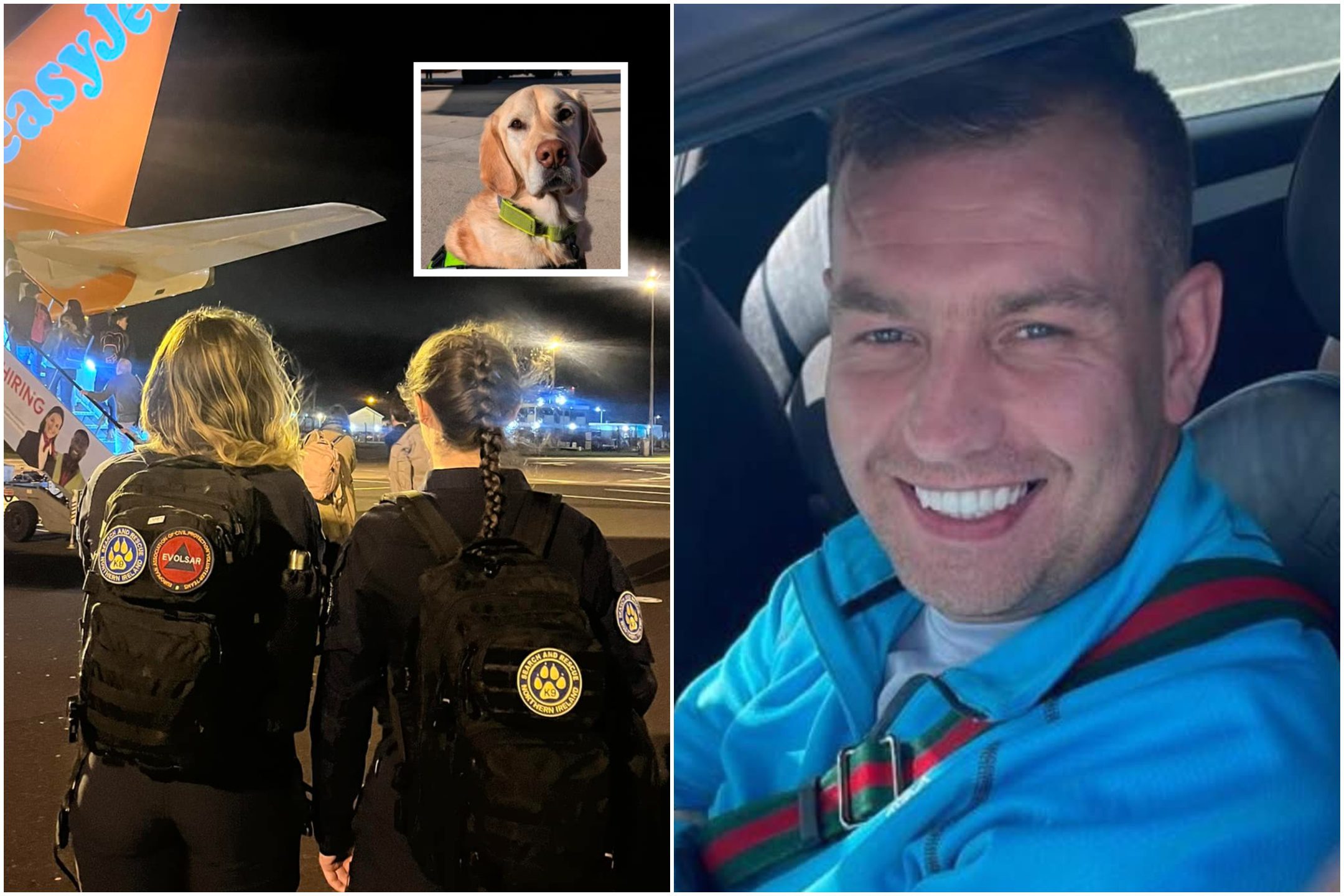 John Hardy: el equipo de búsqueda especializado K9 vuela a Alicante para ayudar a encontrar el “cuerpo” del padre de dos hijos desaparecido