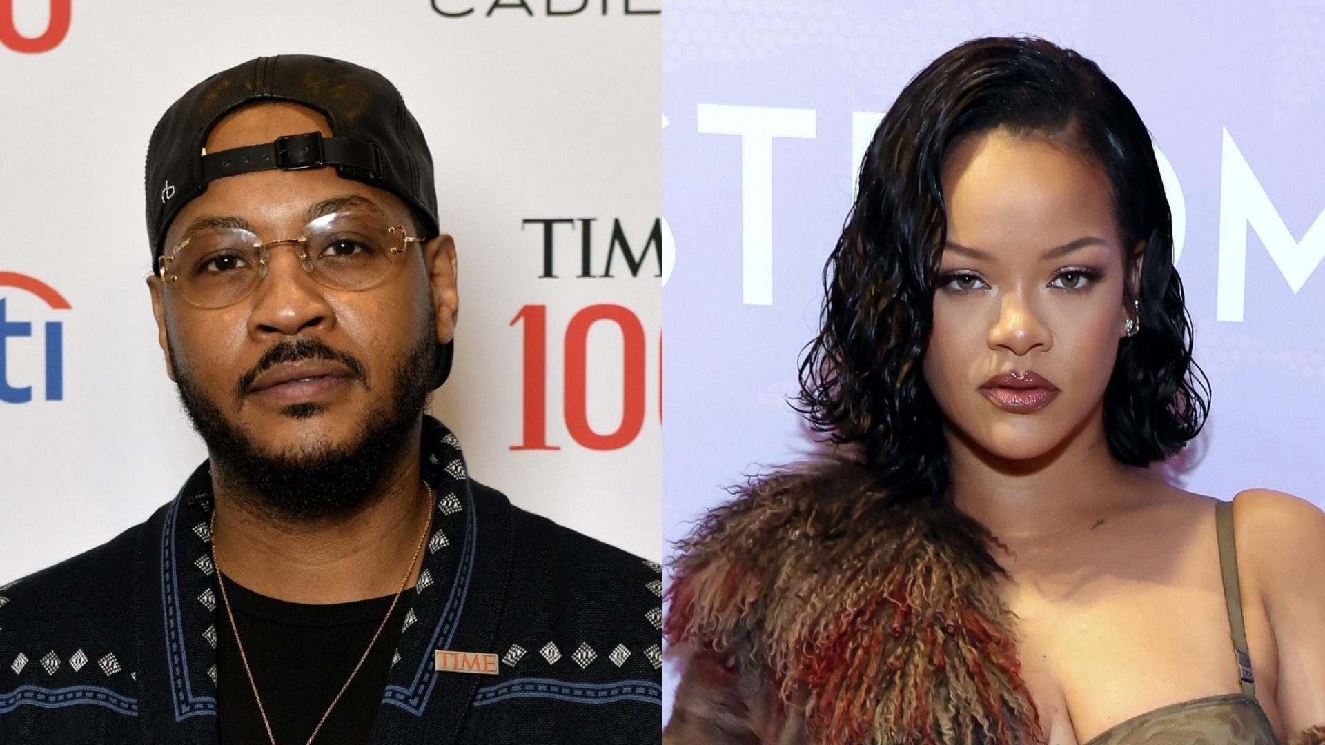 Carmelo Anthony habla sobre la foto viral de “Risk It All” con Rihanna (vídeo)