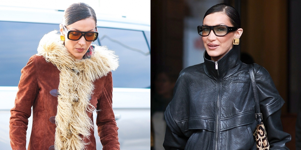 Bella Hadid se luce a la moda durante su viaje a Nueva York