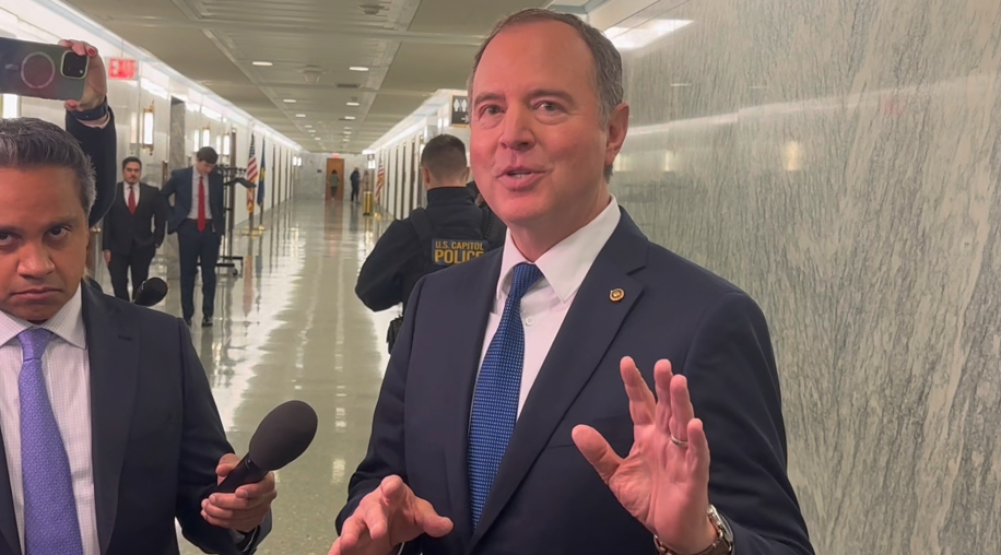 MIRAR: El demócrata Adam Schiff esquiva las preguntas del TGP tras la audiencia de confirmación de Pam Bondi en el Senado y afirma que Biden estaba “defendiendo el Estado de derecho” con la persecución política de Donald Trump | El experto en puerta de enlace