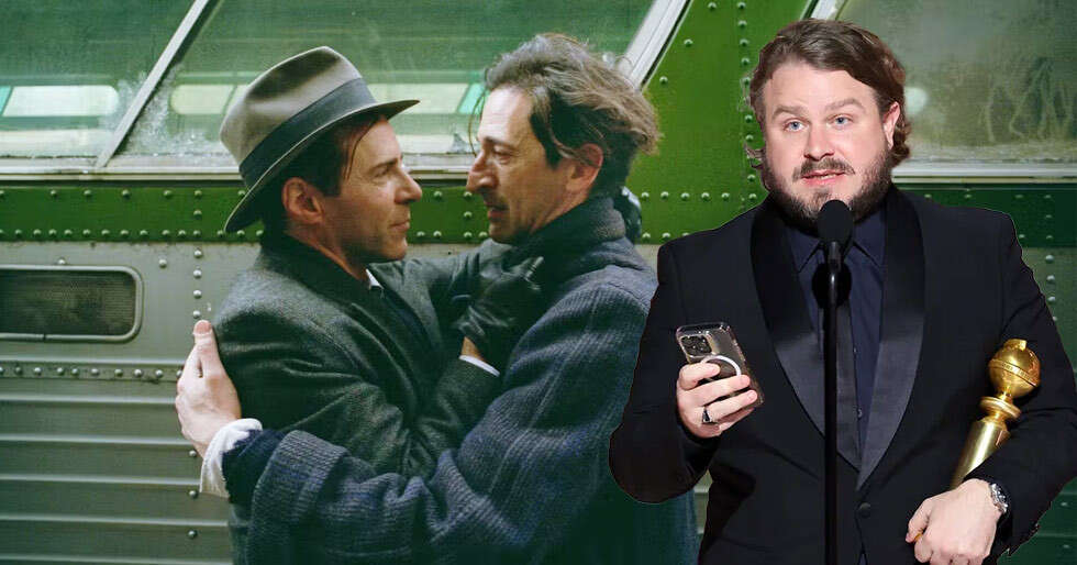 Globos de Oro: Brady Corbet, ganador del premio al mejor director, por The Brutalist