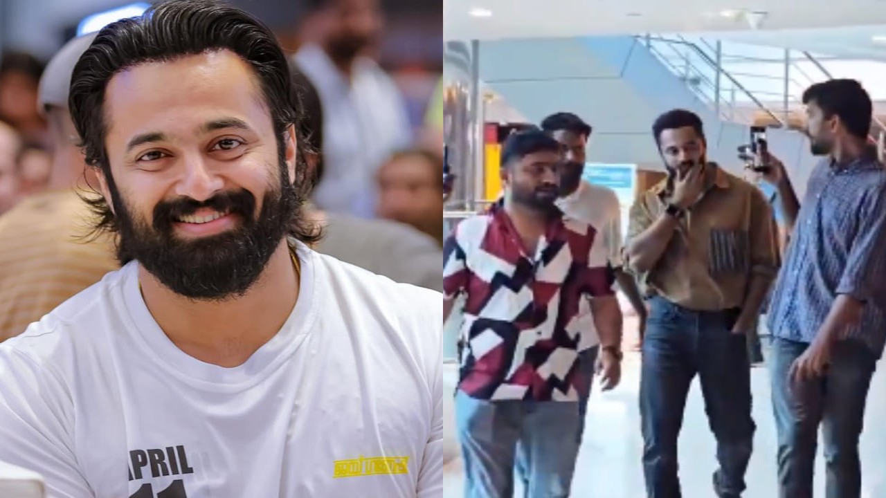 El actor de Marco Unni Mukundan reacciona con enojo mientras los fanáticos lo filman de cerca, arrebatan el teléfono para invadir el espacio; Ver video viral