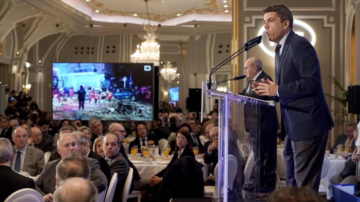 Mazón se Autoexculpa por la Dana y Lanza un ataque Total Contra El Gobierno en Su Regremo a Madrid