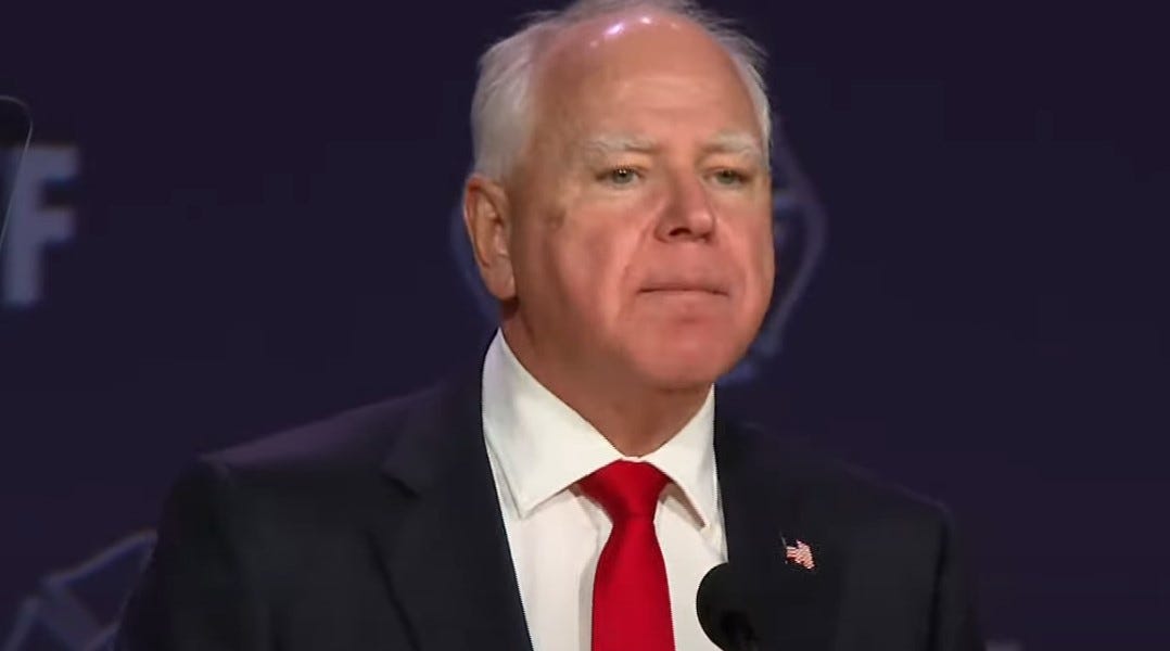 ¿Debería Tim Walz postularse para el puesto abierto del Senado de Minnesota?