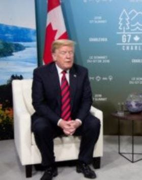 Trump suena loco mientras intenta hacerse cargo de Canadá con aranceles