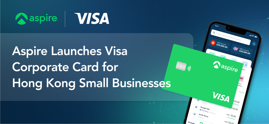 Aspire lanza una tarjeta corporativa Visa para pequeñas empresas de Hong Kong