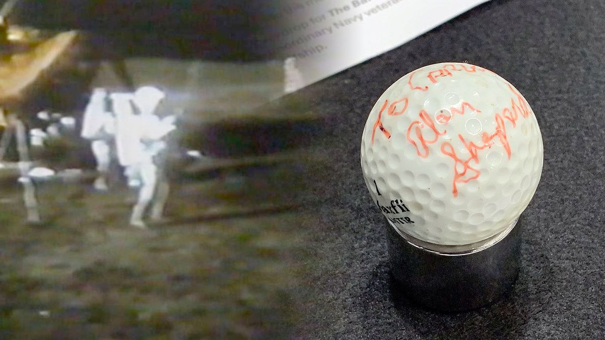¿Qué marca de pelota de golf Alan Shepard golpeó la luna? Puede que el mundo nunca sepa