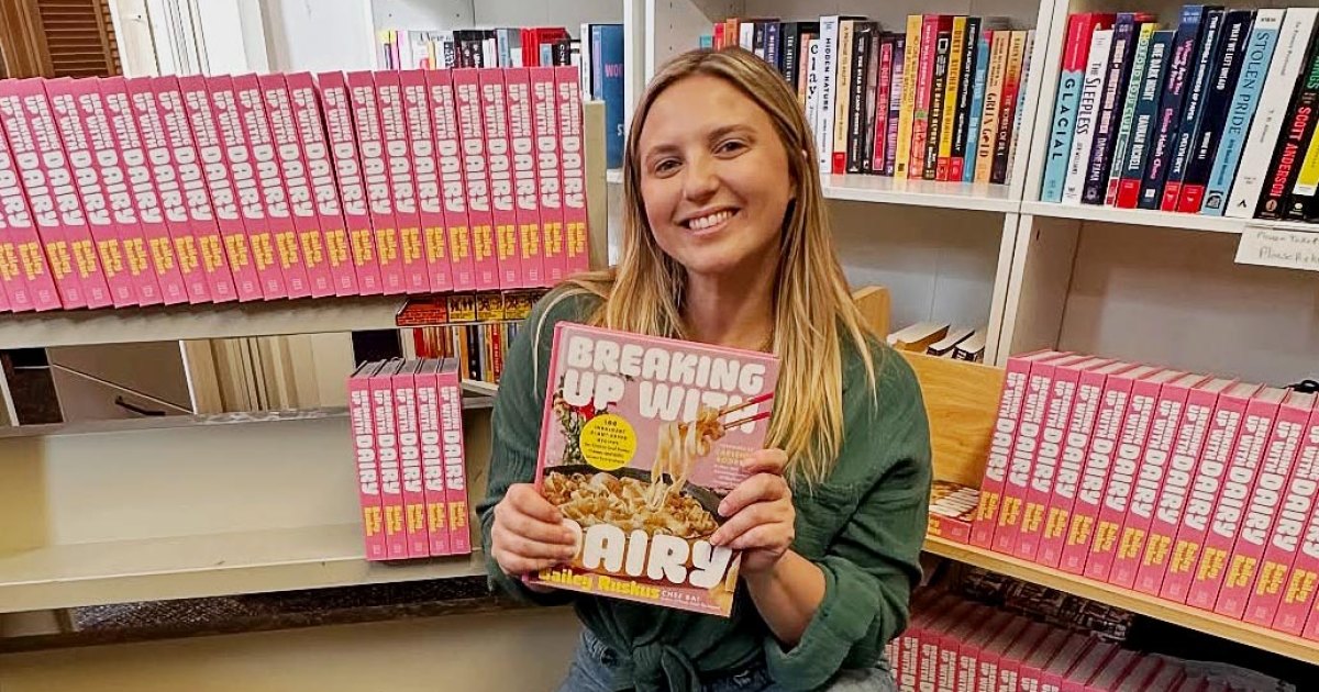 Recetas del libro de cocina de Bailey Ruskus ” Rompiendo con lácteos ‘