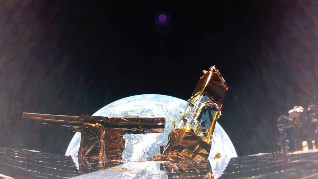Private Blue Ghost Moon Lander ve magnífico eclipse lunar de la órbita de la tierra (video)