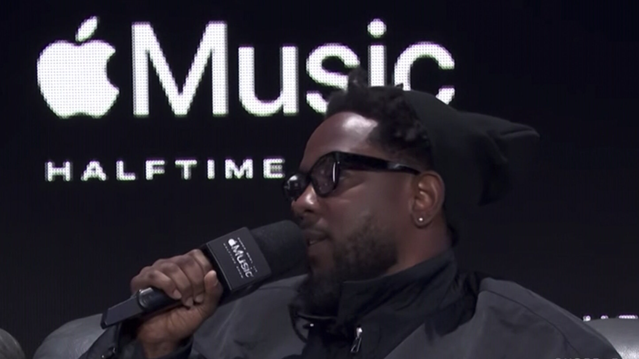 Kendrick Lamar llega a Halfime Presser con ‘no como nosotros’ a todo volumen sobre los altavoces