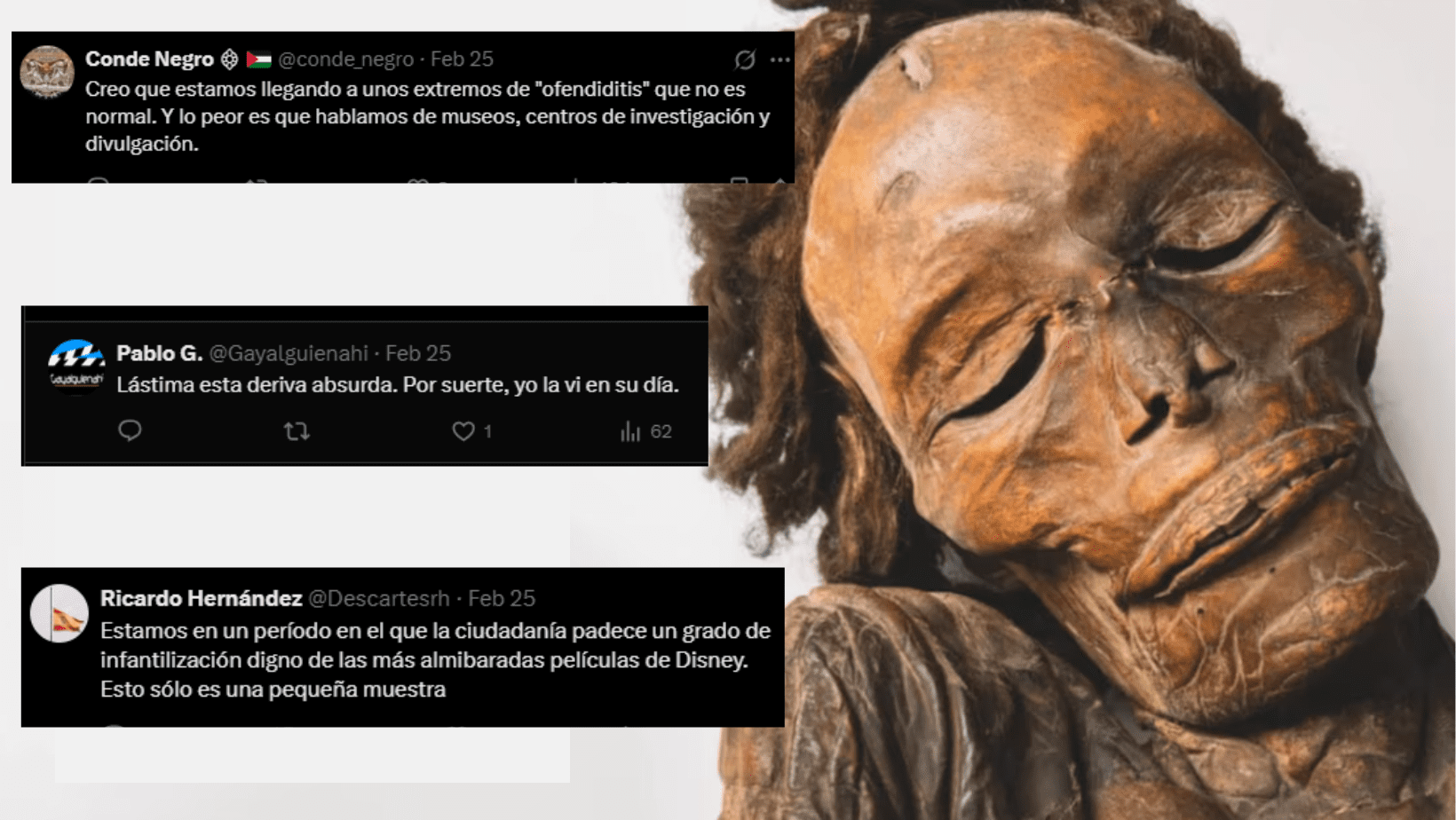 ‘¡Caso extremo de la deendiditis!’: El museo español chisporrotea una reacción violenta después de eliminar la mamá de la exhibición por temor a los visitantes “ofender” a los visitantes