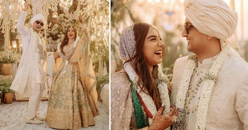 Fotos: Prajakta Koli se casa con Vrishank Khanal en una ceremonia de ensueño