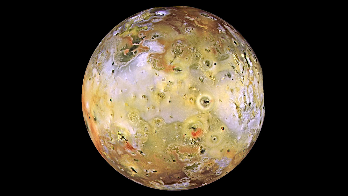 Juno revela docenas de lagos de lava en la luna de Júpiter io