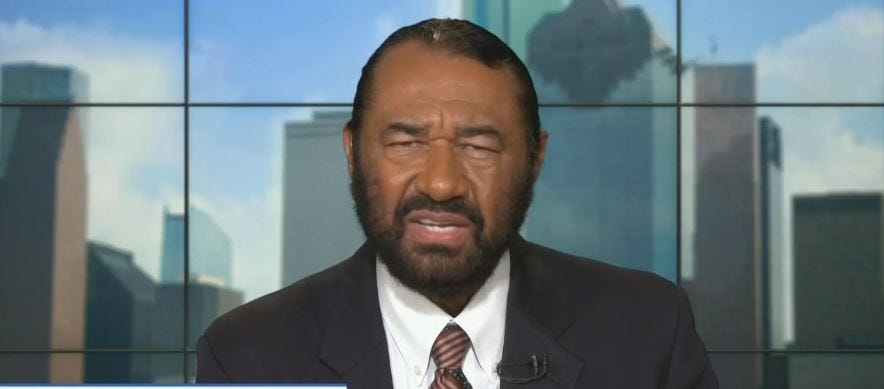 Los demócratas de la Cámara de Representantes irán a la guerra para evitar que Al Green sea arrojado fuera de los comités