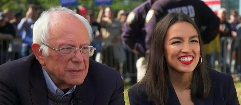 AOC se unirá a Bernie Sanders en Fighting Oligarchy Tour y es un gran problema