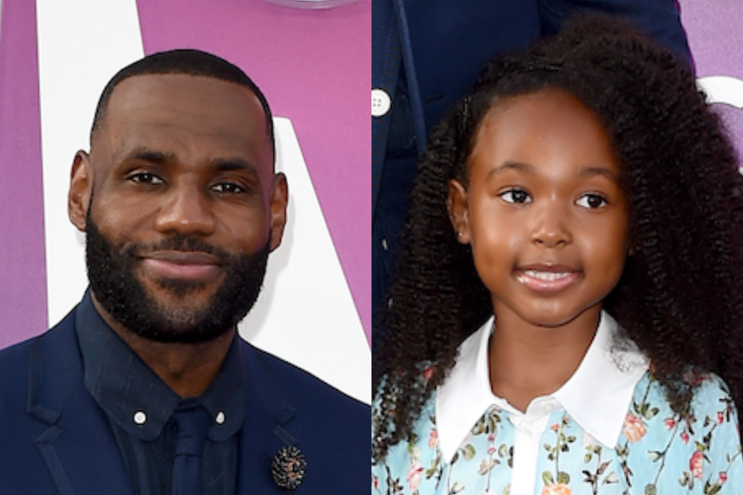 LeBron James y su hija Zhuri se vuelven virales con la fecha de caída